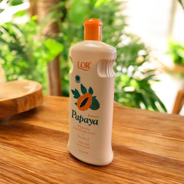 Papaya Body Lotion The Yemeni House