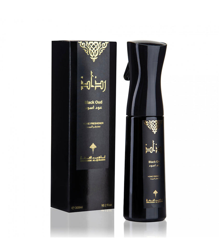 معطر المنزل رذاذ عود اسود من ابراهيم القرشي  home freshener black Oud