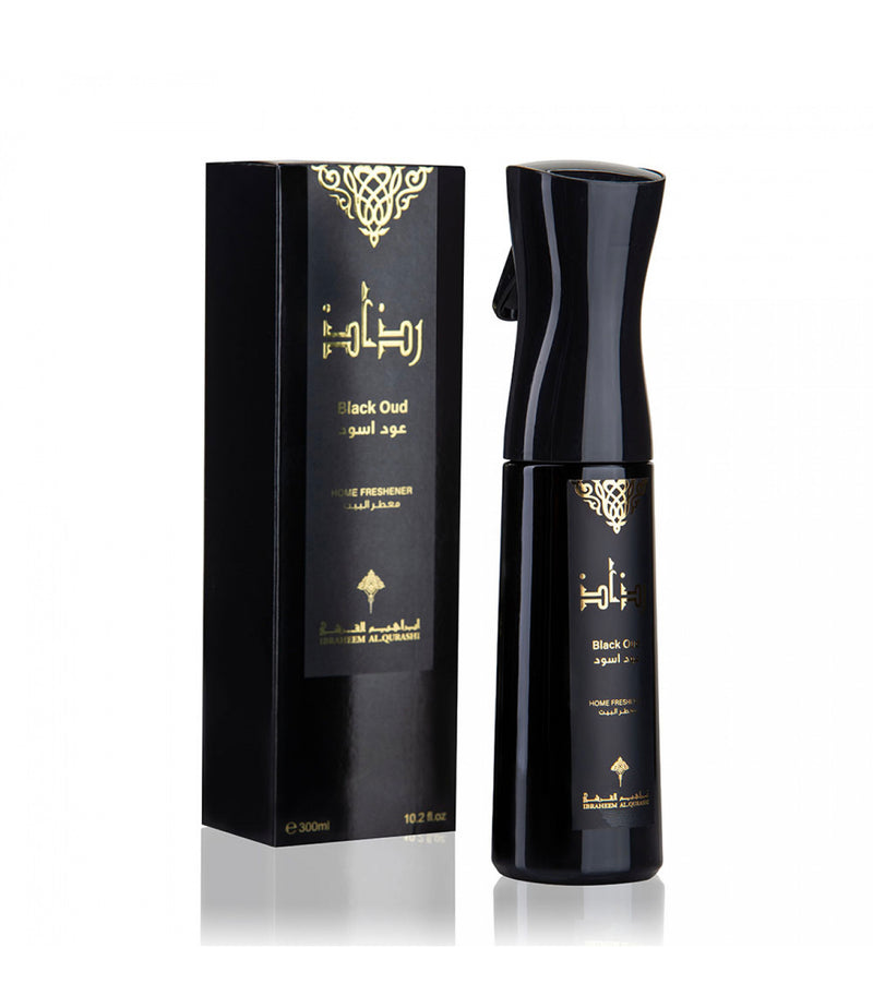 معطر المنزل رذاذ عود اسود من ابراهيم القرشي  home freshener black Oud