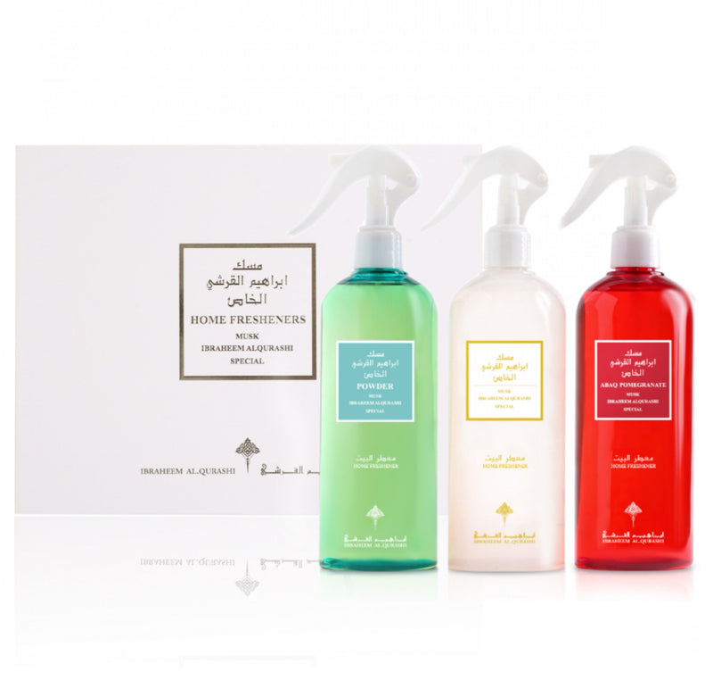 Musk home freshener set طقم معطرات المنزل من ابراهيم القرشي