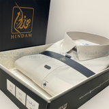 ثوب هندام رجالي لون بيج فاتح فخم hindam men thobe premuim quality