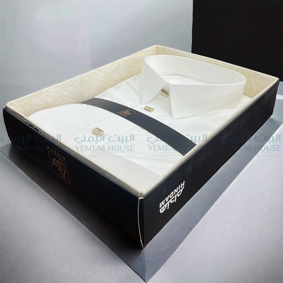 ثوب هندام رجالي فاخر لون سكري premium quality men thobe hindam