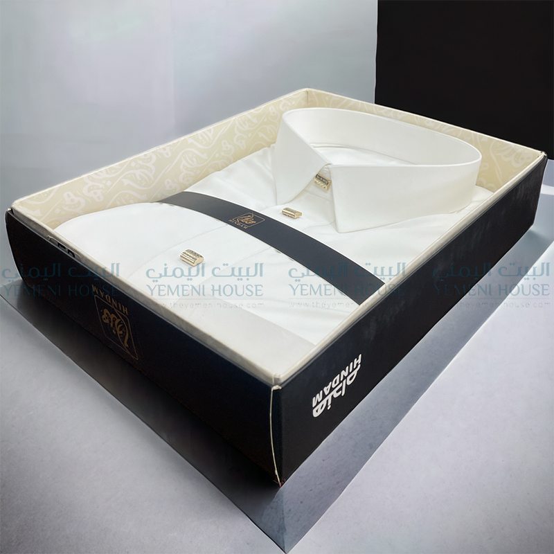 ثوب هندام رجالي فاخر لون سكري premium quality men thobe hindam