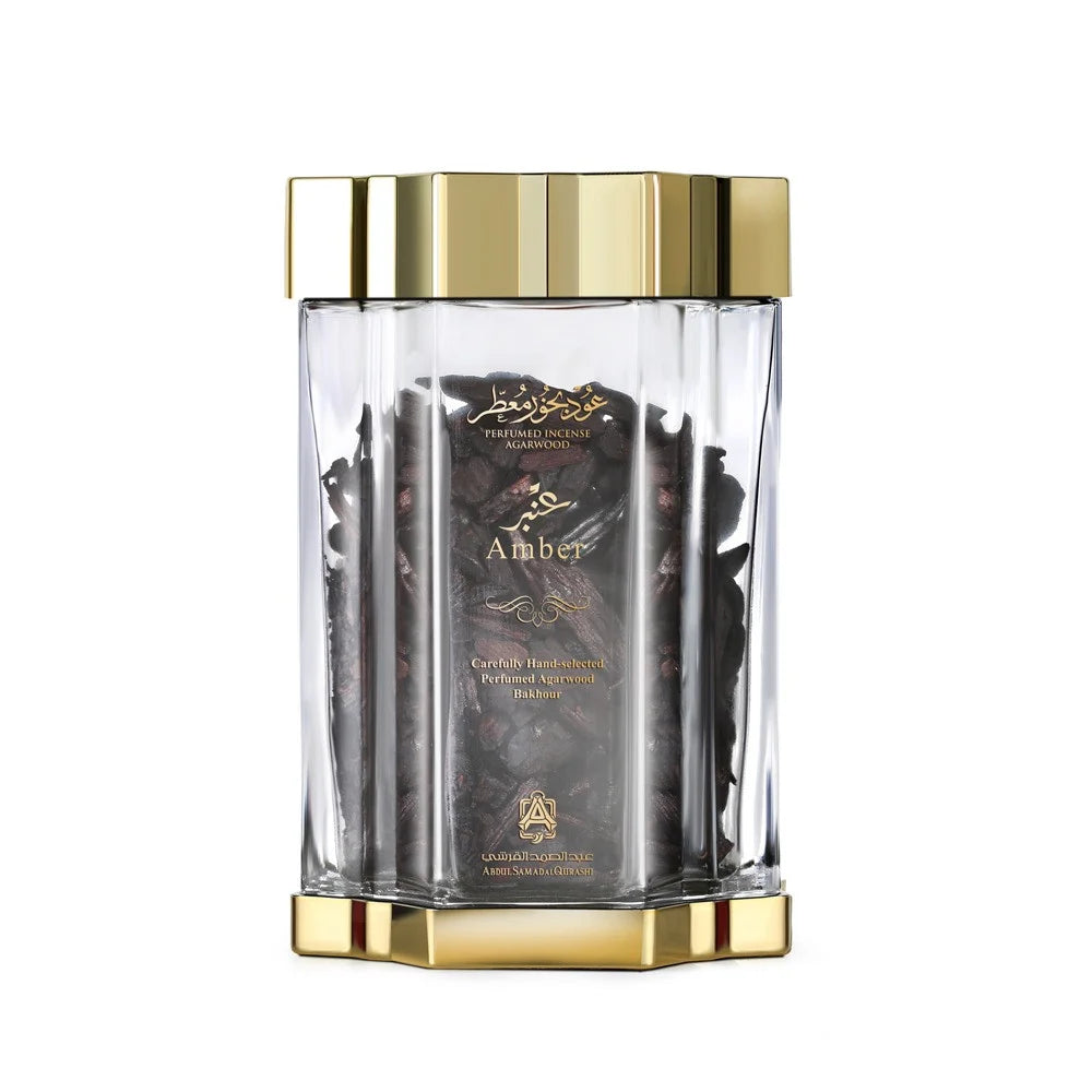 عود بخور معطر بالعنبر من عبد الصمد القرشي Amber Oud Bakhour Al qurashi