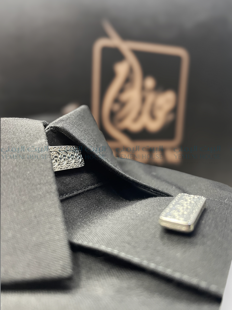 ثوب هندام رجالي فاخر اسود premium quality men thobe hindam