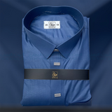 ثوب هندام رجالي لون ازرق غامق ناعم hindam men thobe premium quality