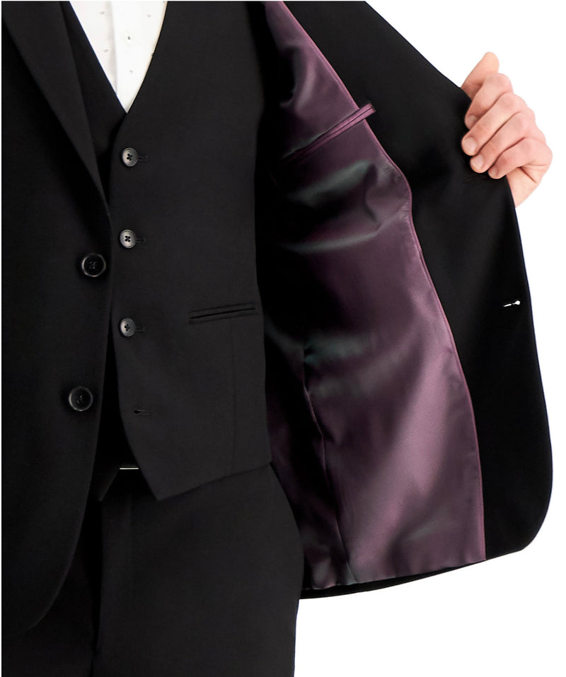 كوت رجالي اسود فاخر