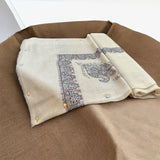Premium KashmirI shawl pashmina شال صوف كشميري باشمينا درجة أولى