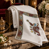 شال صوف كشميري باشمينا درجة أولى Premium Quality Pashmina Kashmiri Shal vip نادر