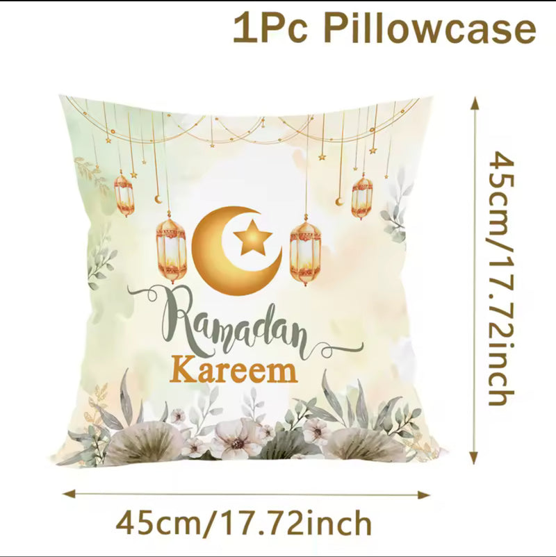 Ramadan Kareem pillowcase غطاء المخدة رمضان كريم