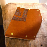 Premium quality Kashmiri pashmina shawl شال صوف كشميري باشمينا درجه اولى لون بني ￼