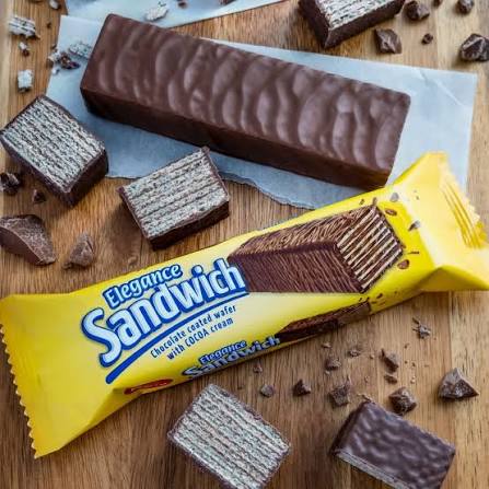 Elegance sandwich chocolate wafer ويفر ساندوتش محشي شكولاته
