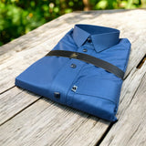 ثوب هندام رجالي لون ازرق غامق ناعم hindam men thobe premium quality