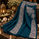Premium Kashmiri shawl pashmina شال صوف كشميري باشمينا درجة أولى