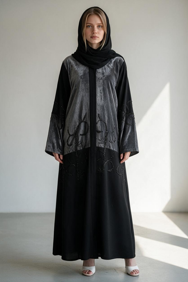 عباية نسائي فخمه من مجموعة صافي عبايات