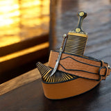 جمبية عزيري صيفاني مقلد طبق الاصل عسيب بكيلي صافي  حزام شغل  يد حروف مطلي ذهب مبسم فضه نصله ستيل منقش مع خنجر خلفي فضه عقيق