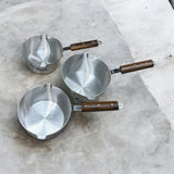 طقم طناجر العصيد ٢ حجم وسط و ١ صغير