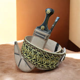 جمبيه عزيري شبيه الصيفاني طبق الاصل حزام شغل يد حروف ملبس ذهب مبسم فضة نصله ستيل