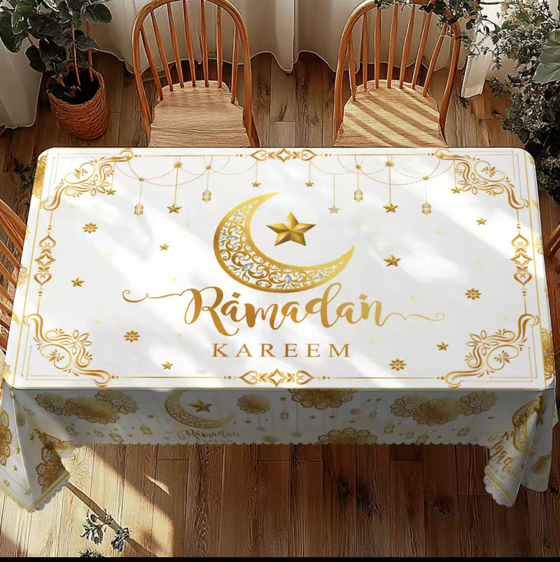 Ramadan Kareem tablecloth سفرة رمضانية قماش