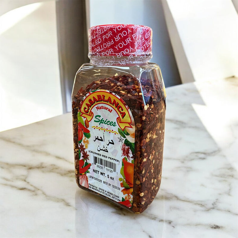 crushed red peppers حر احمر خشن