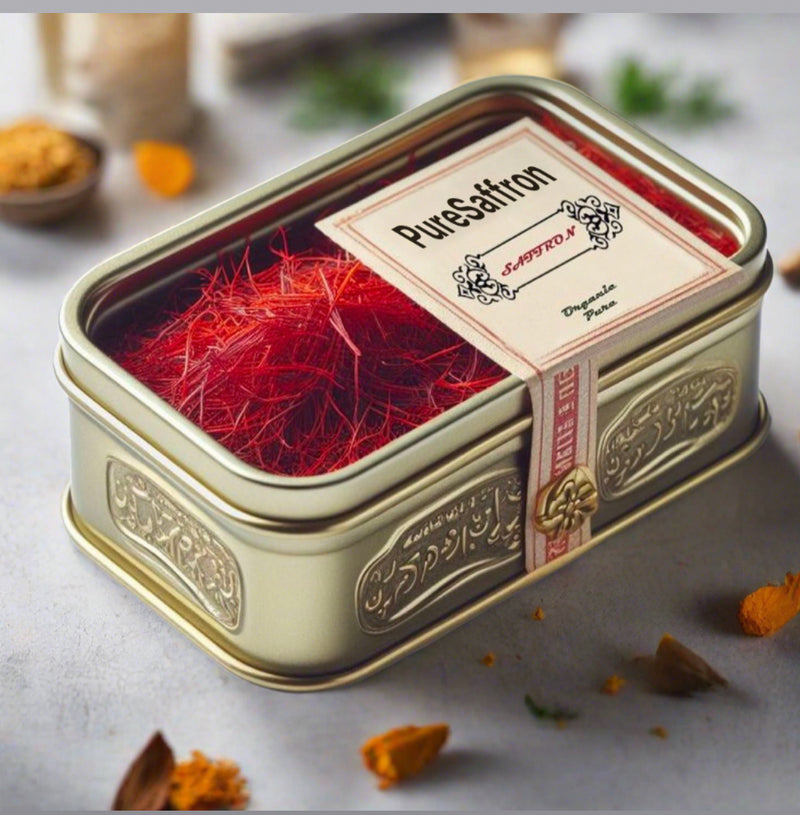Pure Saffron شعيرات الزعفران النقي