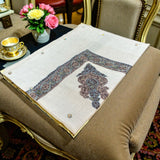شال صوف كشميري سوبر باشمينا vip درجه اولى premium quality Kashmiri pashmina shal
