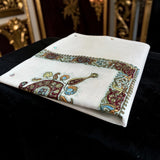 شال صوف كشميري باشمينا درجة أولى Premium Quality Pashmina Kashmiri Shal