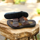 صندل يمني رجالي فاخر جلد