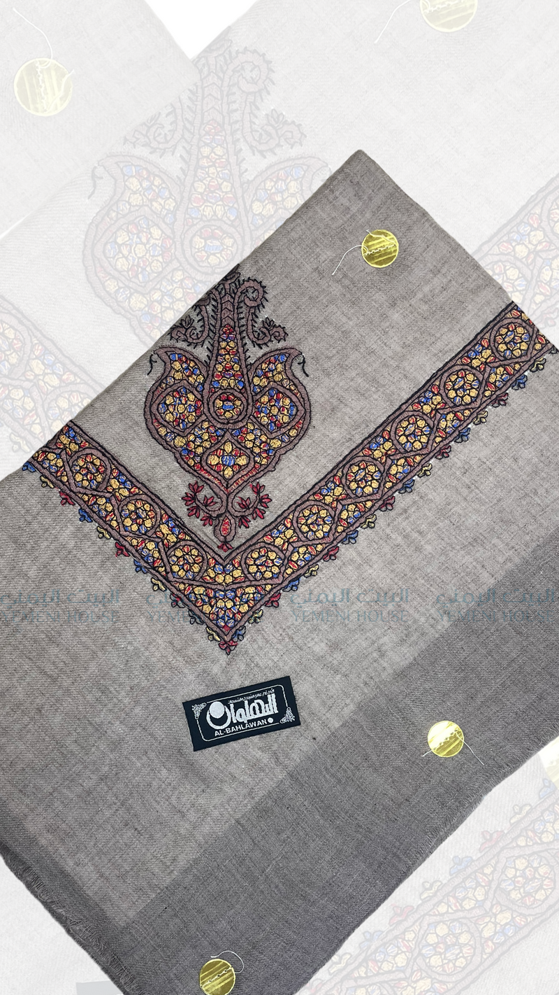 Luxury Yemeni Shal ⁨⁨⁨⁨⁨شال الفص البهلوان