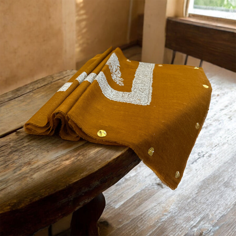 Premium Kashmiri shawl pashmina شال صوف كشميري باشمينا درجة أولى