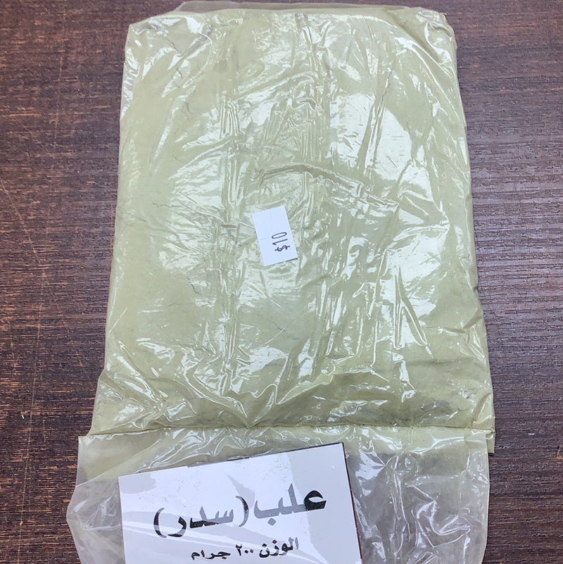 Crushed Yemeni sidr سدر(غسل) مطحون من اليمن