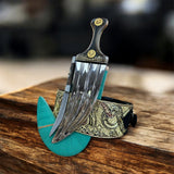 جمبيه عزيري شبيه الصيفاني طبق الاصل حروف ملبس ذهب مبسم فضه مأربي تصله ستيل تقط المسمار ابو عمدان حزام عمل يدودي اصلي