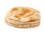 خبز ابيض  white pita bread