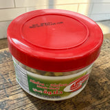 Tahini halva with pistachio حلاوه طحينه بالفستق الحلبي