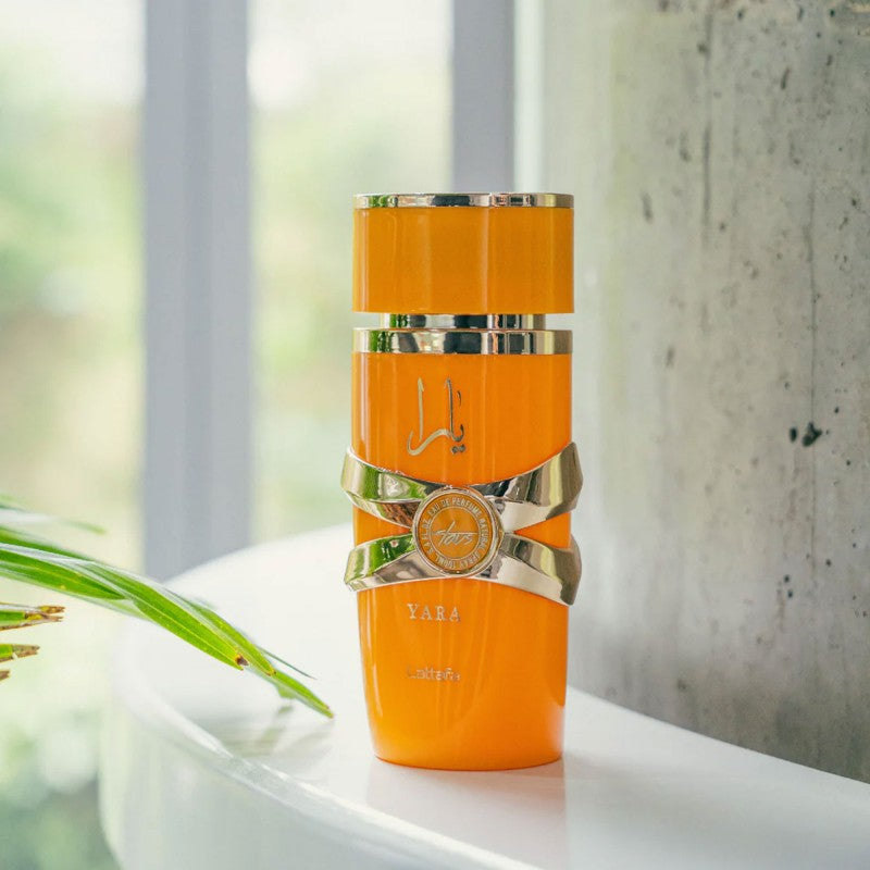 عطر يارا البرتقالي من لطافه