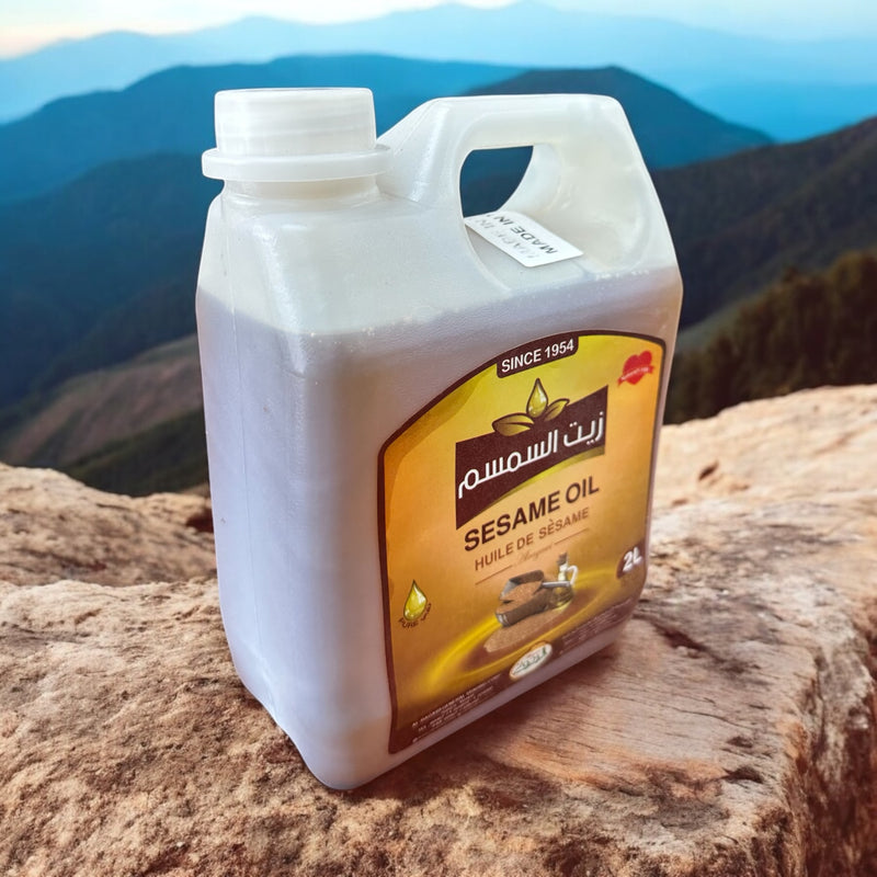 زيت السمسم بلدي من اليمن (صليط) organic sesame oil from Yemen