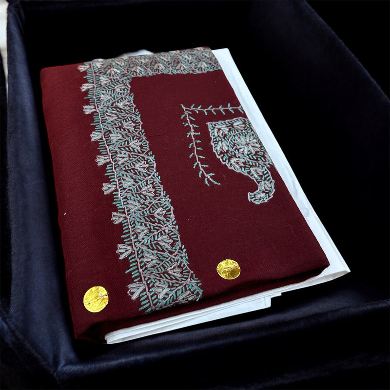 Premium Quality Royal Turma Kashmir Shal ⁨⁨⁨⁨شال صوف كشميري ترمه رويال درجة أولى⁩⁩⁩⁩⁩