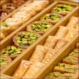 صحن بقلاوة مشكل