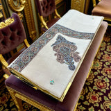 شال صوف كشميري سوبر باشمينا vip درجه اولى premium quality Kashmiri pashmina shal