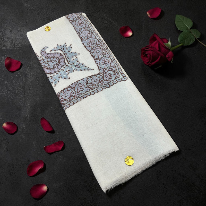 شال صوف كشميري باشمينا درجة أولى Premium Quality Pashmina Kashmiri Shal