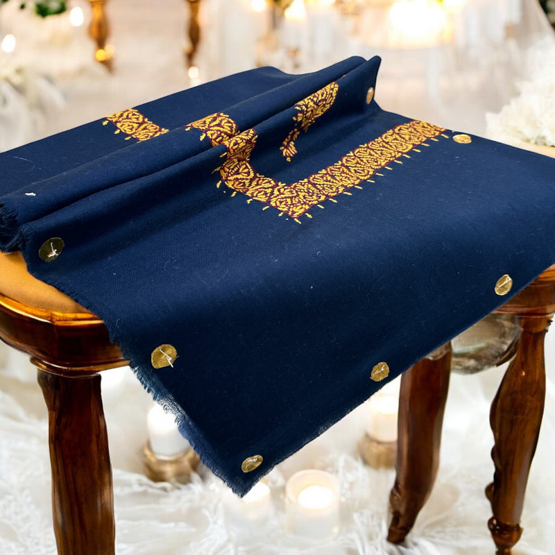 Premium Quality royal Turma Kashmir Shal ⁨⁨⁨⁨ شال صوف كشميري ترمه رويال