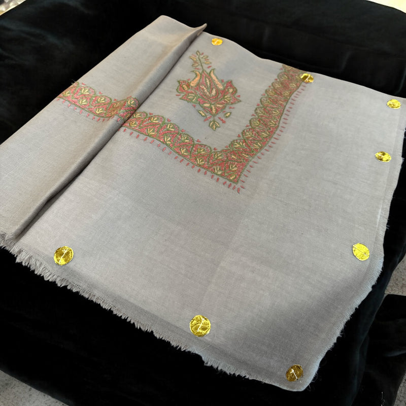 Premium Quality royal Turma Kashmir Shal ⁨⁨⁨⁨شال صوف كشميري ترمه رويال