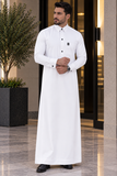 ثوب هندام رجالي لون ابيض premium quality men thobe hindam