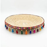 Yemeni handmade plate طبق يمني مزخرف