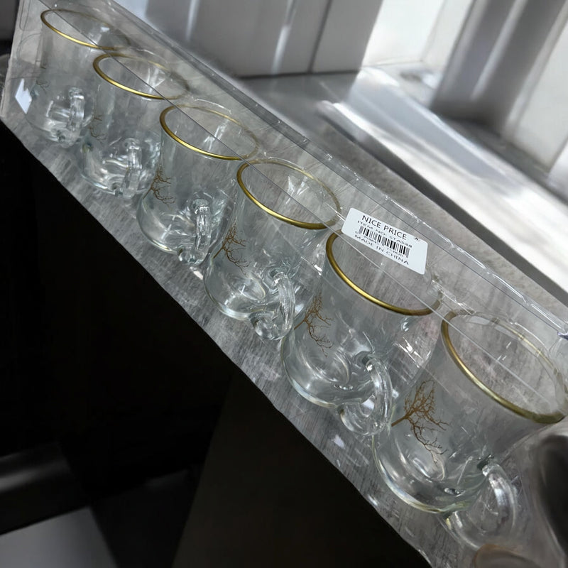 طقم كاسات الشاي تركي