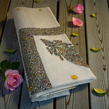 ‏شال صوف سوبر باشمينا كشميري درجة أولى Kashmir premium pashmina wool shawl