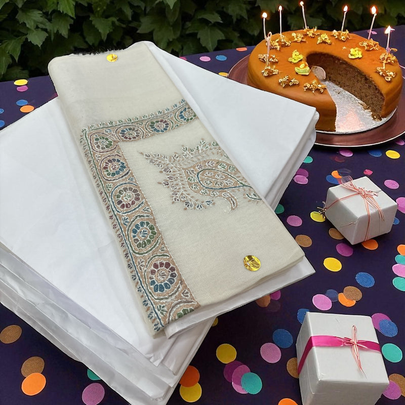 Premium Quality Super Turma Kashmir Shal ⁨⁨⁨⁨شال صوف كشميري سوبر ترمه درجة أولى⁩⁩⁩⁩⁩