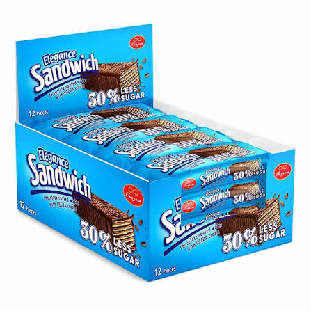 Elegance sandwich wafer ويفر ساندوتش محشي شوكولاتة