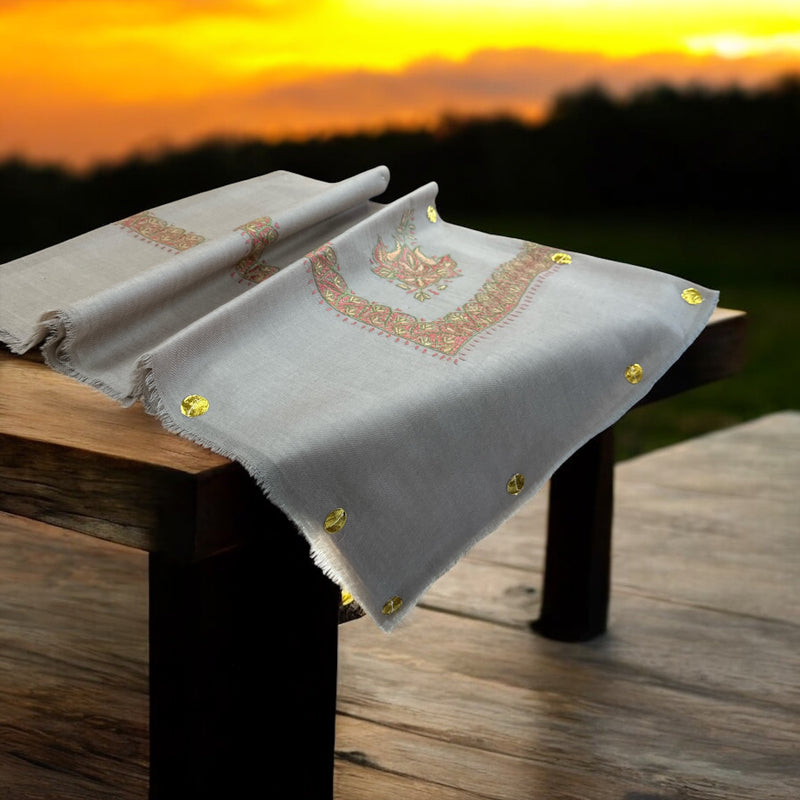 Premium Quality royal Turma Kashmir Shal ⁨⁨⁨⁨شال صوف كشميري ترمه رويال