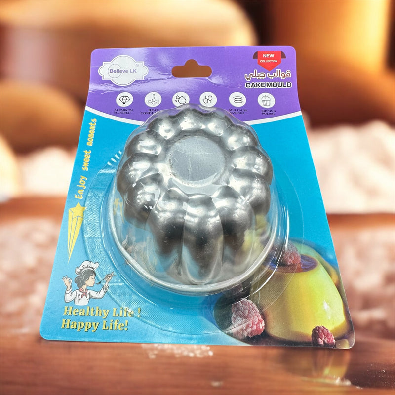 صحون الجيلي و الكاراميل ٣ قطع